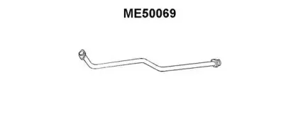 ME50069 VENEPORTE Труба выхлопного газа