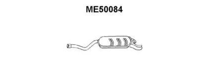 ME50084 VENEPORTE Глушитель выхлопных газов конечный