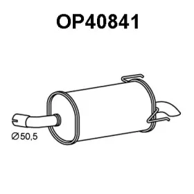 OP40841 VENEPORTE Глушитель выхлопных газов конечный