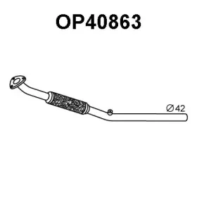 OP40863 VENEPORTE Труба выхлопного газа