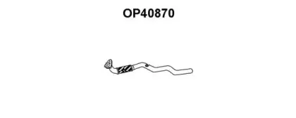 OP40870 VENEPORTE Труба выхлопного газа