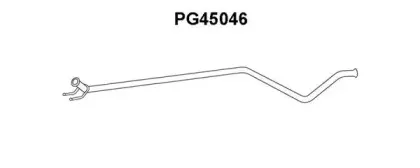 PG45046 VENEPORTE Труба выхлопного газа