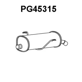PG45315 VENEPORTE Глушитель выхлопных газов конечный