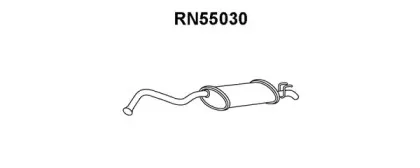 RN55030 VENEPORTE Глушитель выхлопных газов конечный