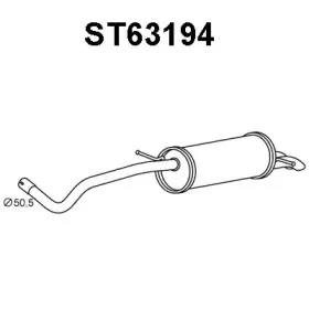 ST63194 VENEPORTE Глушитель выхлопных газов конечный