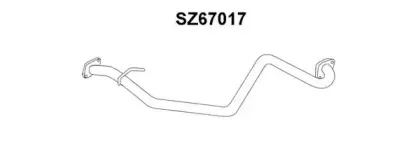 SZ67017 VENEPORTE Труба выхлопного газа