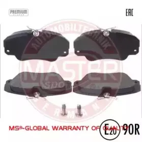 13046028152N-SET-MS MASTER-SPORT Комплект тормозных колодок, дисковый тормоз