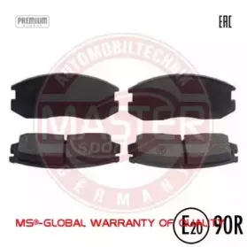 13046059822N-SET-MS MASTER-SPORT Комплект тормозных колодок, дисковый тормоз