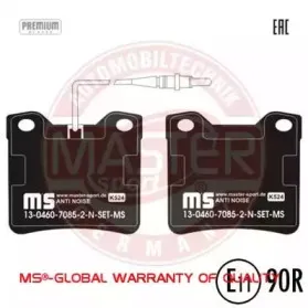 13046070852N-SET-MS MASTER-SPORT Комплект тормозных колодок, дисковый тормоз