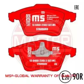 13046072402N-SET-MS MASTER-SPORT Комплект тормозных колодок, дисковый тормоз