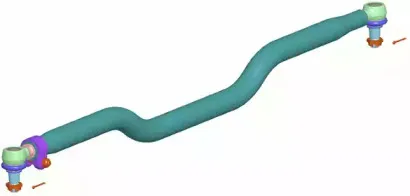 11770 01 LEMFÖRDER Поперечная рулевая тяга