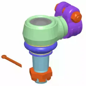 38272 01 LEMFÖRDER Наконечник поперечной рулевой тяги