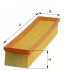 XA48 UNIFLUX FILTERS Воздушный фильтр