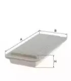 XA486 UNIFLUX FILTERS Воздушный фильтр