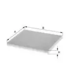 XC111 UNIFLUX FILTERS Фильтр, воздух во внутренном пространстве