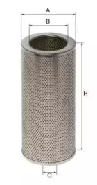 XH333 UNIFLUX FILTERS Гидрофильтр, регулировка дорожного просвета