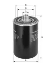 XH72 UNIFLUX FILTERS Гидрофильтр, регулировка дорожного просвета