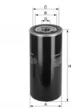 XH78 UNIFLUX FILTERS Гидрофильтр, регулировка дорожного просвета