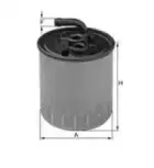 XN101 UNIFLUX FILTERS Топливный фильтр