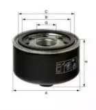 XO561 UNIFLUX FILTERS Масляный фильтр