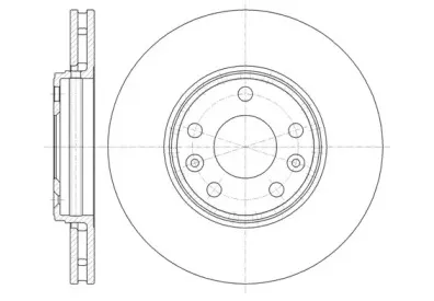 D61344.10 WOKING Тормозной диск