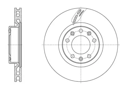 D61583.10 WOKING Тормозной диск