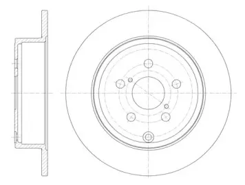 D6700.00 WOKING Тормозной диск
