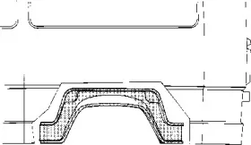 3070445 VAN WEZEL Колесная ниша