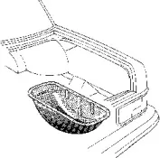5904240 VAN WEZEL Держатель запасного колеса