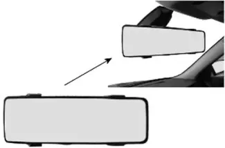8011 VAN WEZEL Внутреннее зеркало