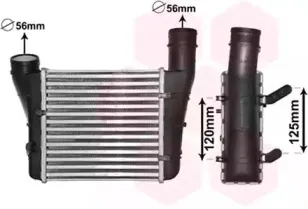 03004221 VAN WEZEL Интеркулер