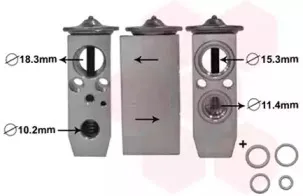 13001359 VAN WEZEL Расширительный клапан, кондиционер