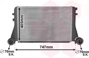 58004227 VAN WEZEL Интеркулер