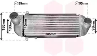 82004212 VAN WEZEL Интеркулер