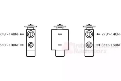06001093 VAN WEZEL Расширительный клапан, кондиционер