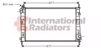18002335 VAN WEZEL Радиатор, охлаждение двигател