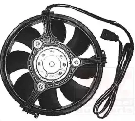 0315747 VAN WEZEL Вентилятор, охлаждение двигателя