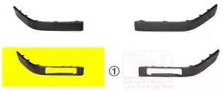 0322584 VAN WEZEL Облицовка, бампер