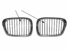 0637514 VAN WEZEL Решетка радиатора