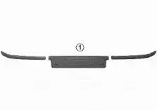 0646583 VAN WEZEL Облицовка / защитная накладка, буфер