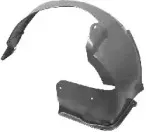 0950436 VAN WEZEL Обшивка, колесная ниша