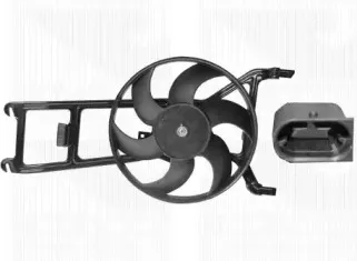 0951745 VAN WEZEL Вентилятор, охлаждение двигателя