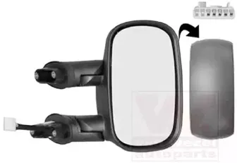 1636808 VAN WEZEL Наружное зеркало