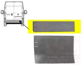 1747150 VAN WEZEL Задняя дверь