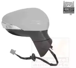 1807808 VAN WEZEL Наружное зеркало