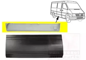 3075274 VAN WEZEL Дверь, кузов