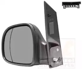 3080807 VAN WEZEL Наружное зеркало