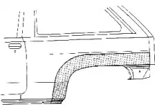 3776146 VAN WEZEL Боковина