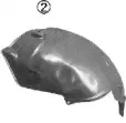 3792436 VAN WEZEL Обшивка, колесная ниша