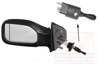 4009813 VAN WEZEL Наружное зеркало